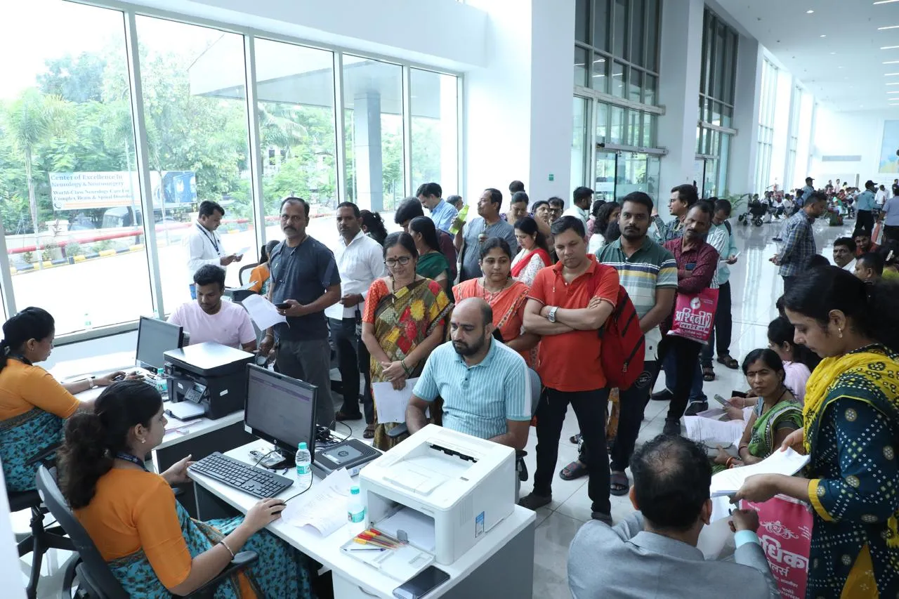Aajchi Navi Mumbai | 550 व्यक्तींनी केली मोफत हृदय तपासणी