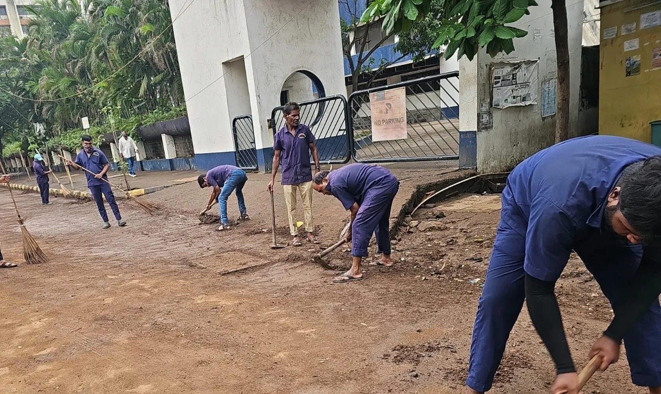 Aajchi Navi Mumbai | बेलापुरमध्ये स्वच्छता व अनुषांगिक कामांवर भर