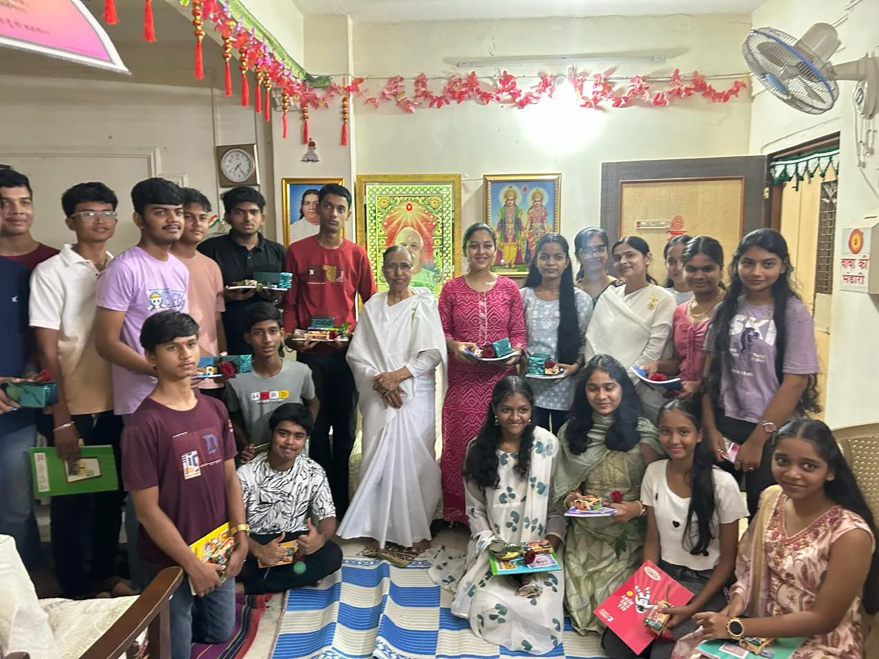 Aajchi Navi Mumbai | ब्रह्माकुमारीज उरण केंद्रात गुणवंत विद्यार्थ्यांचा...