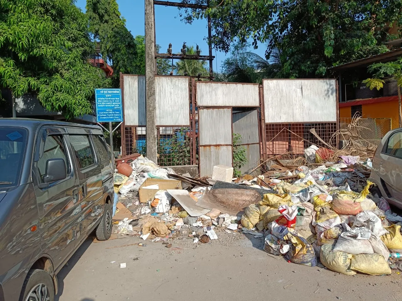 Aajchi Navi Mumbai | महापालिकेचा ‘इशाराच' कचऱ्याच्या विळख्यात