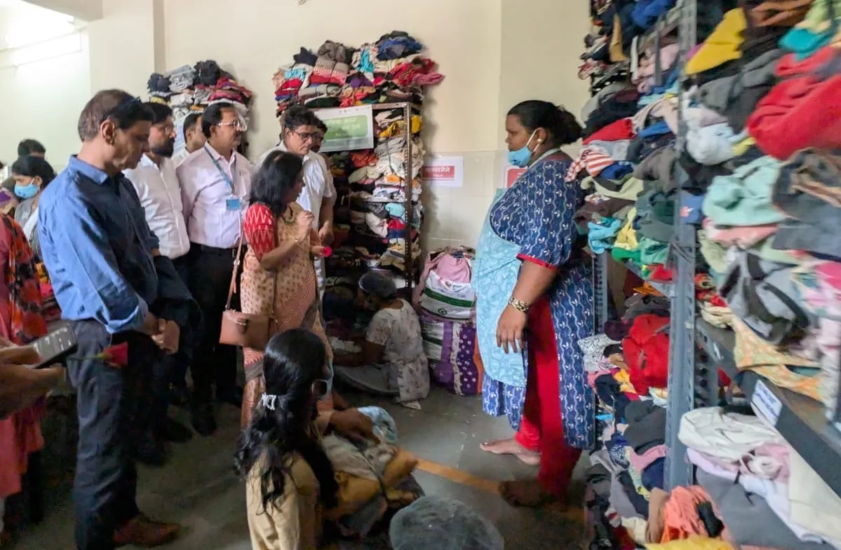 Aajchi Navi Mumbai | वस्त्र पुनर्प्रक्रिया प्रकल्पाची प्रधान सचिव...