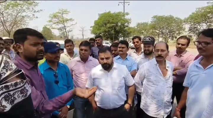 Aajchi Navi Mumbai | ग्रीन फील्ड द्रुतगती महामार्गाच्या सर्वेक्षणाला विरोध