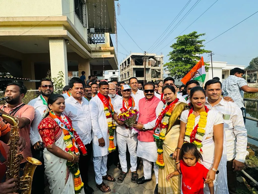 Aajchi Navi Mumbai | सरपंच उपसरपंचांनी स्विकारला पदभार