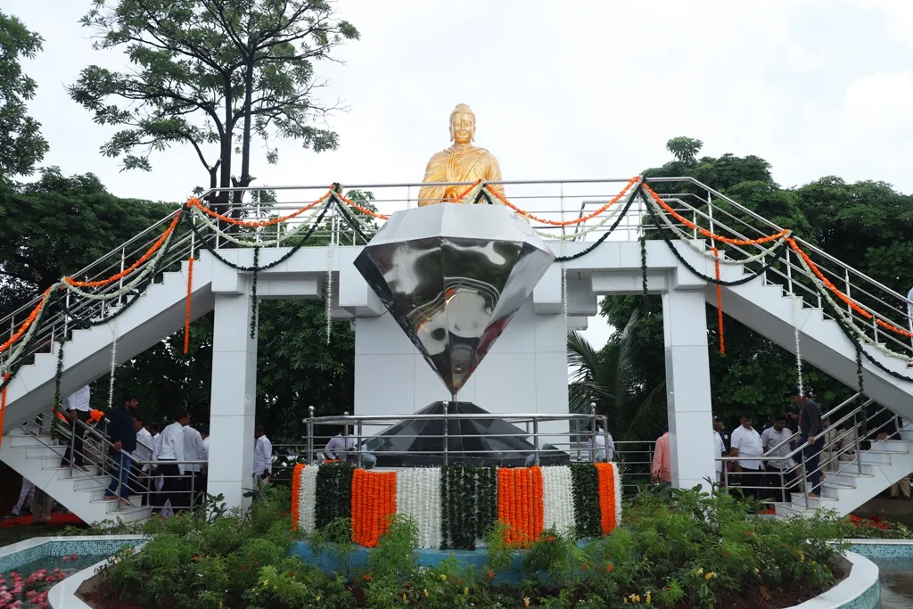 Aajchi Navi Mumbai | भगवान गौतम बुध्दांंच्या भव्यतम पुतळ्याचे अनावरण