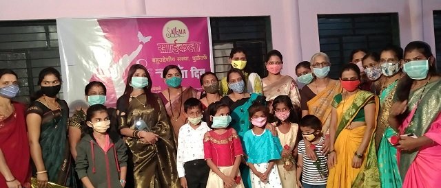 Aajchi Navi Mumbai | साईकला बहुद्देशीय संस्थेतर्फे महिला कोरोना योद्धांचा...